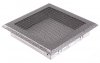 Kratka kominkowa 16x16cm stare srebro